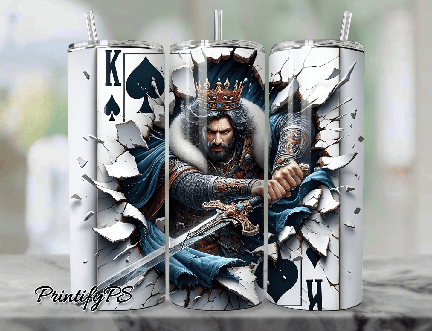 Tumbler King Cards - PrintifyPS