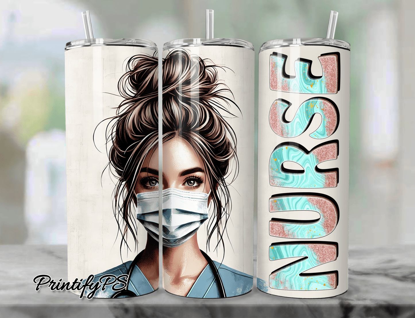 Tumbler Krankenschwester #11 - PrintifyPS