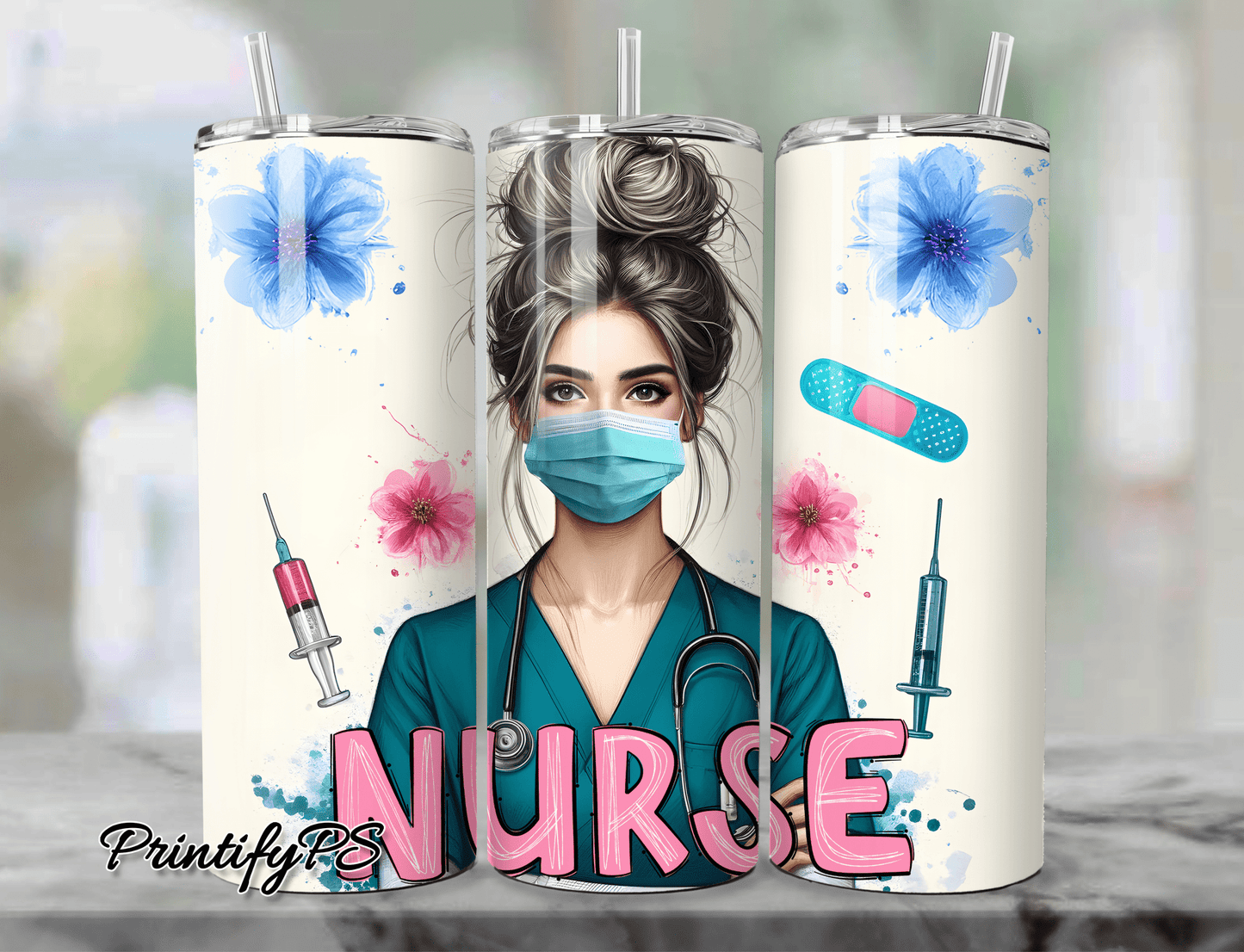 Tumbler Krankenschwester #16 - PrintifyPS