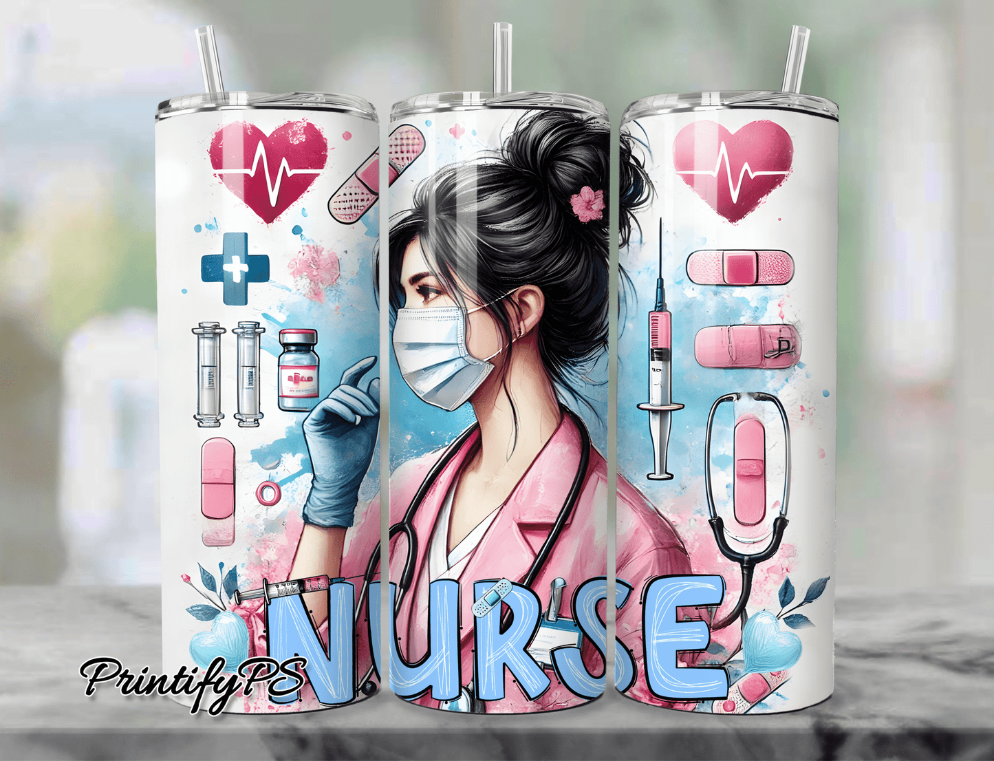 Tumbler Krankenschwester #2 - PrintifyPS