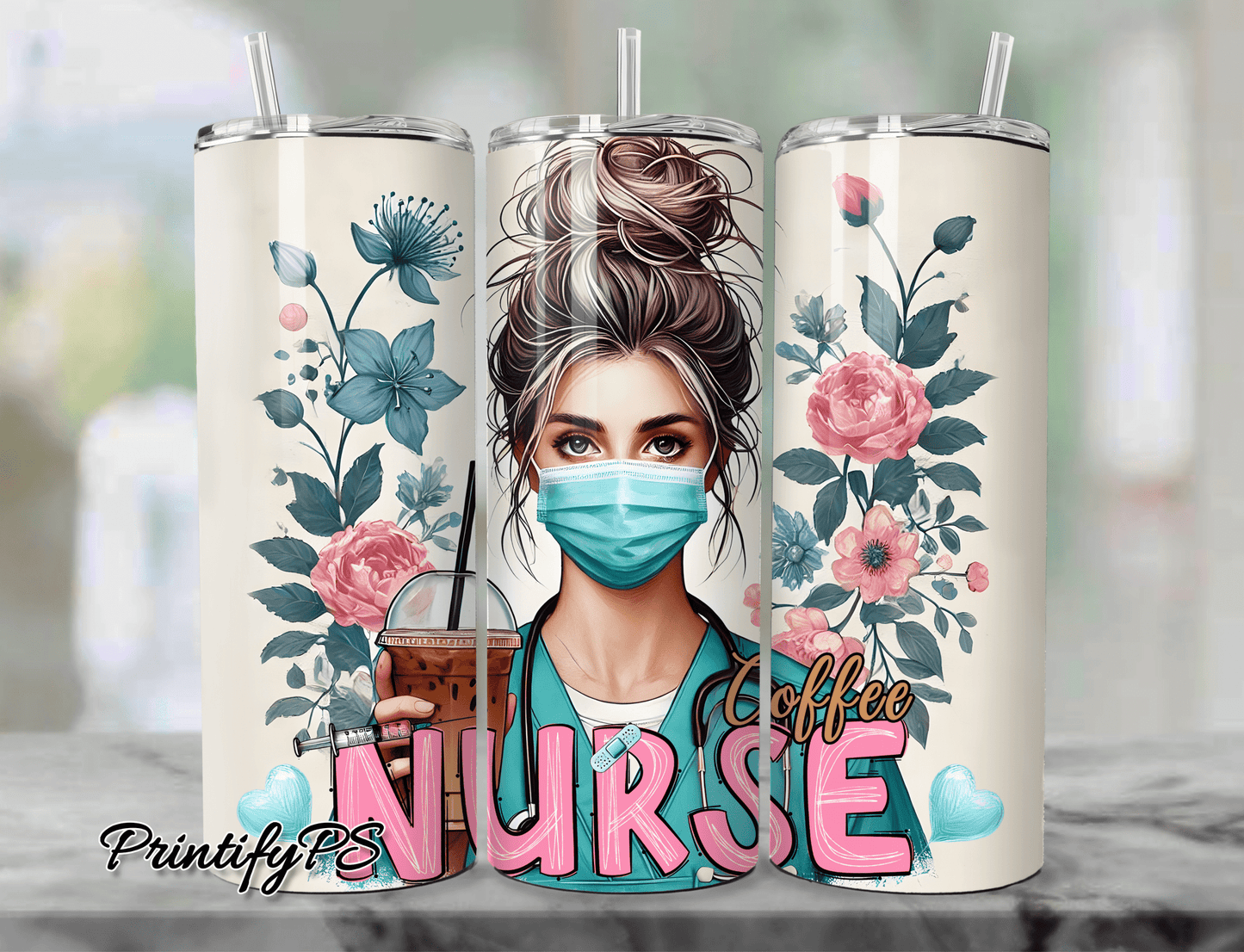 Tumbler Krankenschwester #8 - PrintifyPS