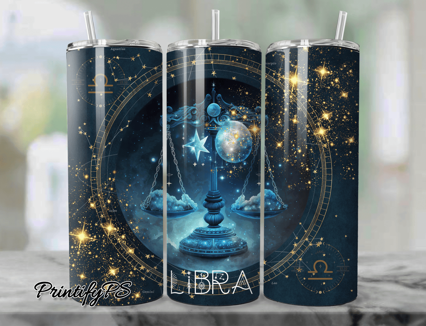 Tumbler Libra - PrintifyPS
