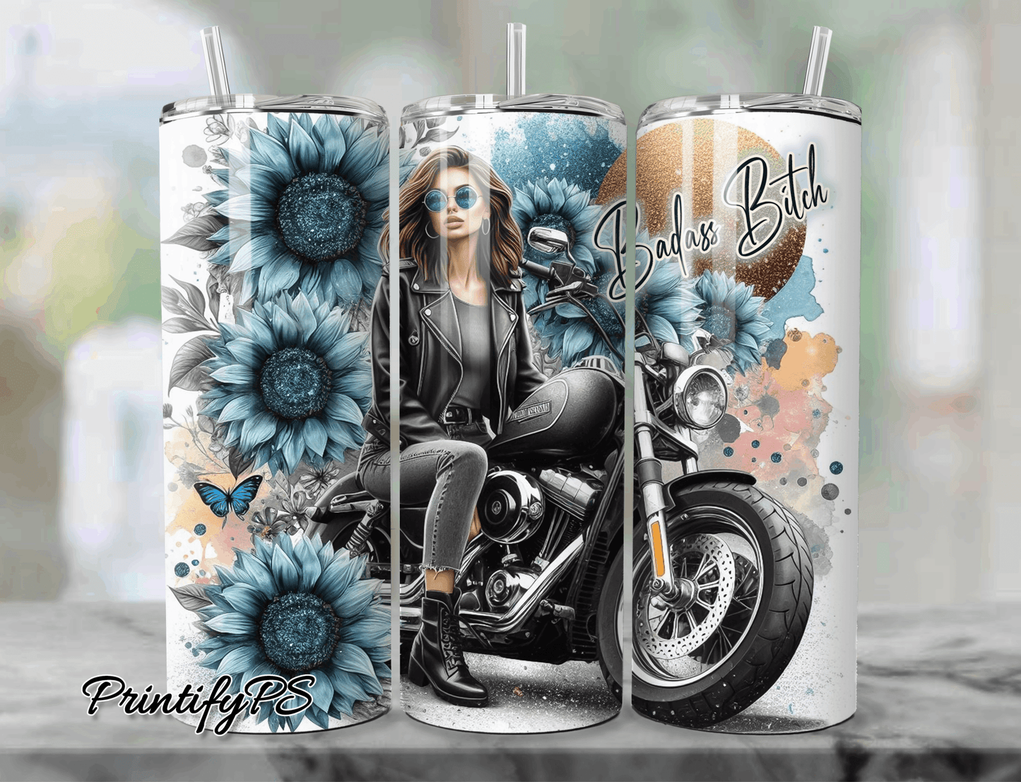 Tumbler Motorbike - PrintifyPS